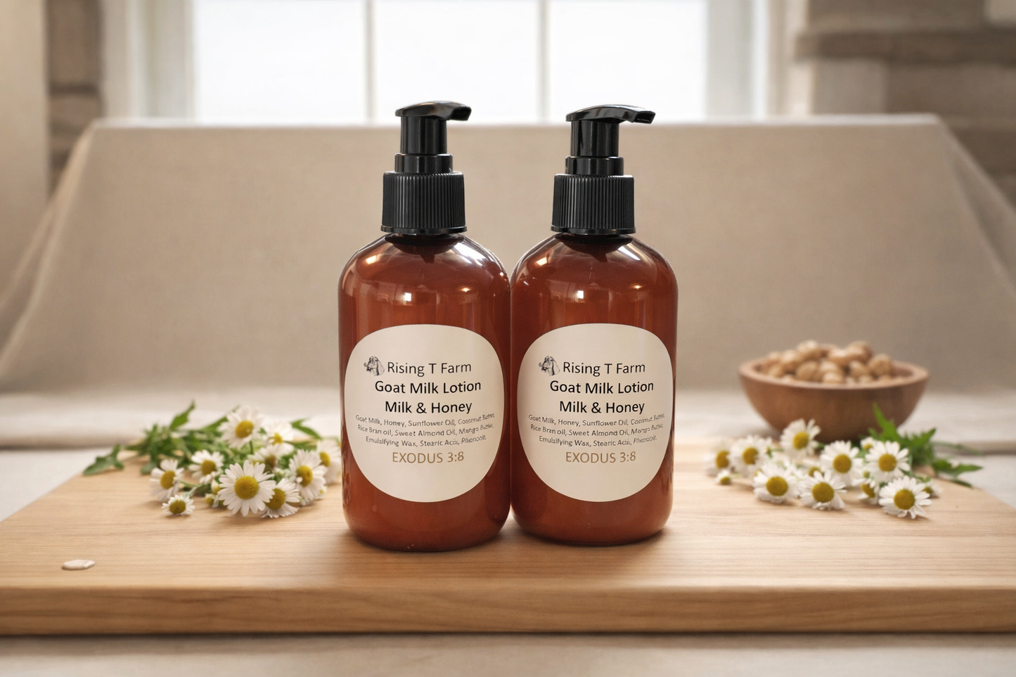 Milk & Honey Lotion 8oz.
