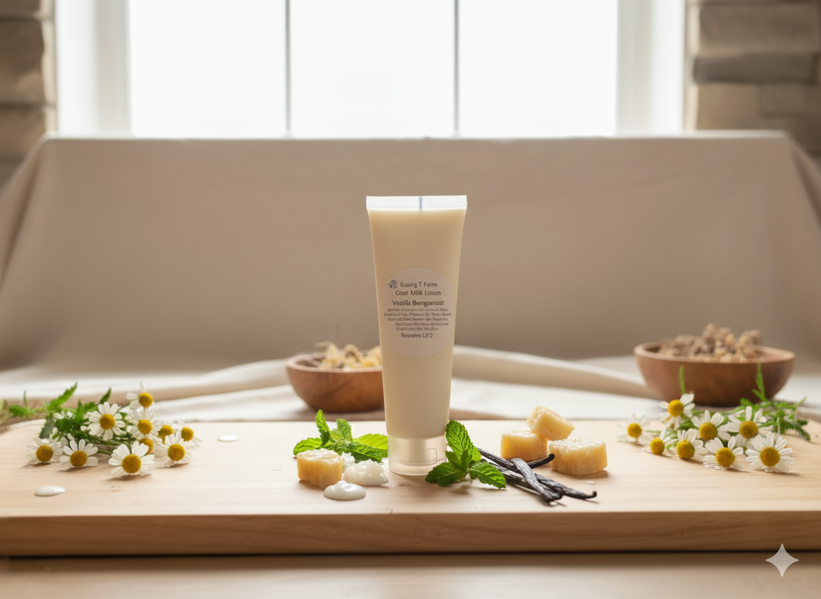 Vanilla Bergamot Lotion - 4oz. Tube