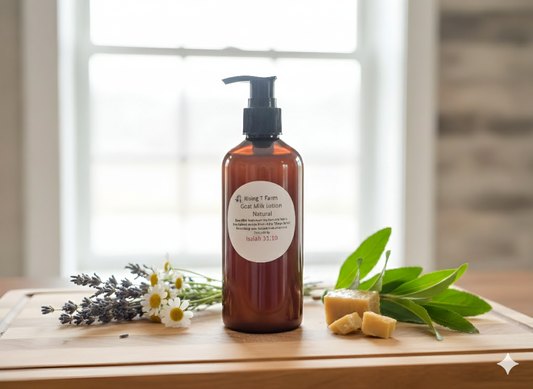 Natural Lotion - Pump Bottle 8oz.